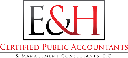 EandH certified public accountants logo