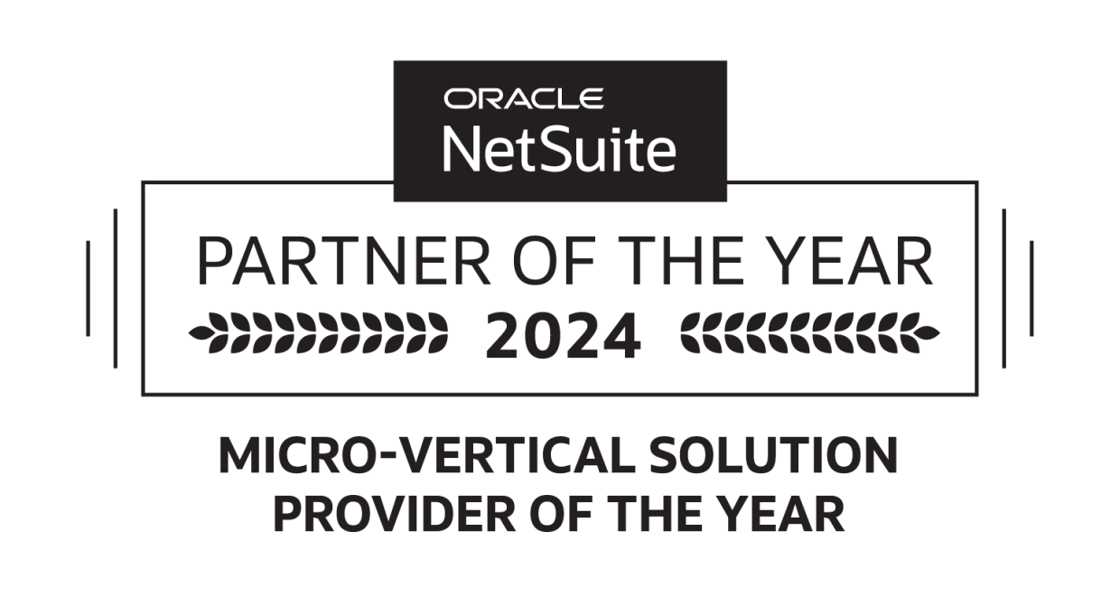 Oracle NetSuite Partner of the Year 2024 - practiceERP