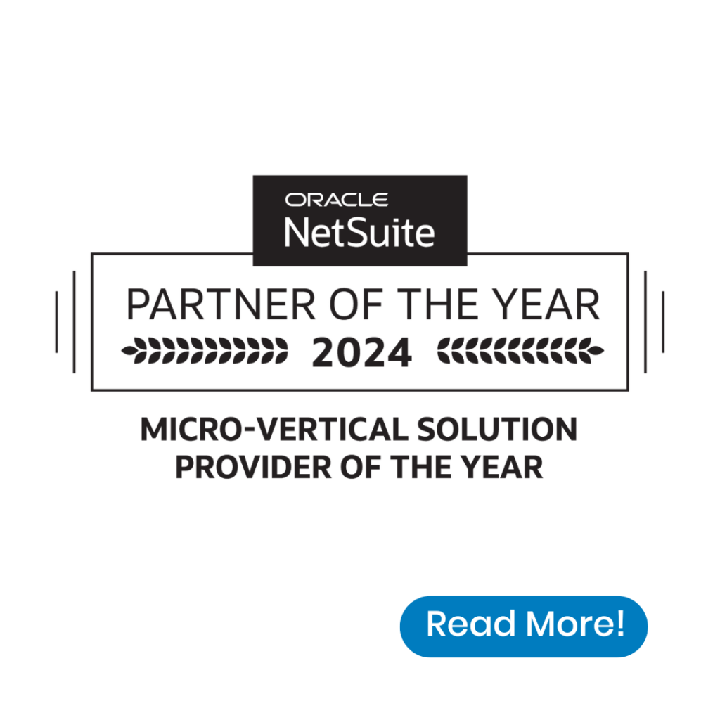 PracticeERP Newsletter - Oracle NetSuite Partner Of the Year 2024